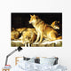 Wolf Pack Wall Decal
