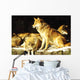 Wolf Pack Wall Decal
