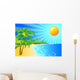 Tropical Island Wall Decal