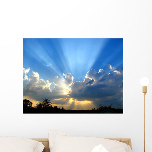 Sun Burst Wall Decal