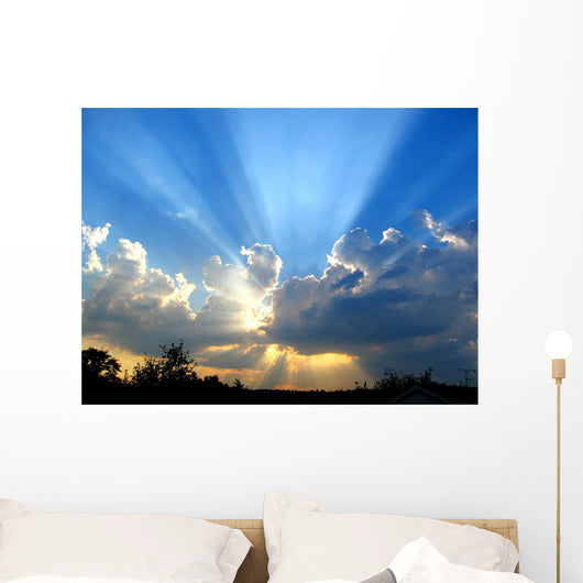 Sun Burst Wall Decal