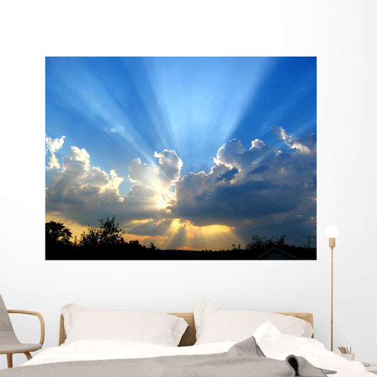 Sun Burst Wall Decal