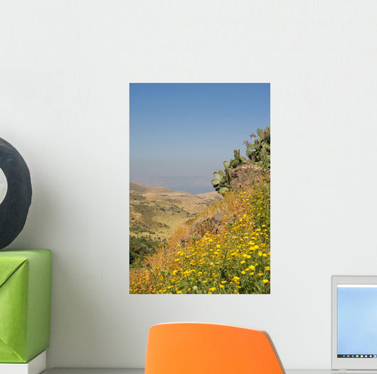 Golan Heights and over Wall Decal