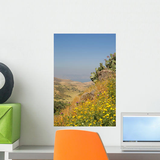 Golan Heights and over Wall Decal