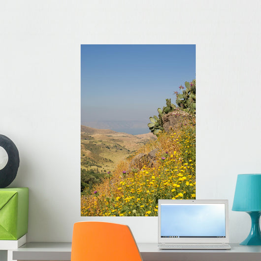 Golan Heights and over Wall Decal