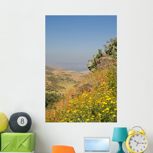 Golan Heights and over Wall Decal