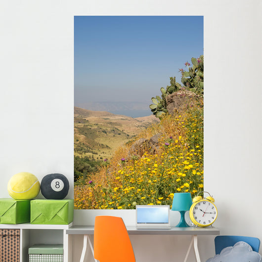 Golan Heights and over Wall Decal