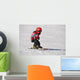 Ski Racer Wall Decal