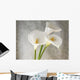 Fresh White Calla Lilies Wall Decal