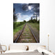Railroad Track Nature Wall Decal