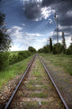 Railroad Track Nature Wall Decal