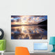 Sunset Cloud Reflection Wall Decal