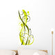 Floraler Hintergrund Wall Decal