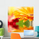 Closeup Photo Yellow Daisy-gerbera Wall Decal Design 2