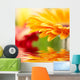 Closeup Photo Yellow Daisy-gerbera Wall Decal Design 2