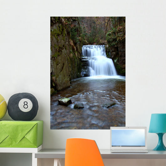 Waterfall Czech Mountain Wall Decal