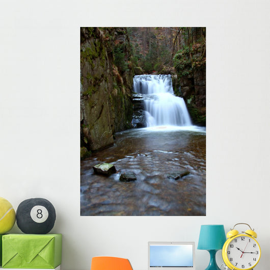Waterfall Czech Mountain Wall Decal