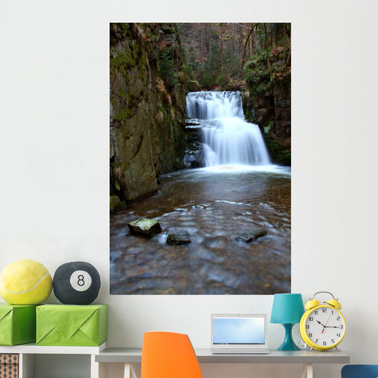 Waterfall Czech Mountain Wall Decal