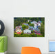 Colorful Houses Ketchikan Hillside Wall Decal