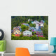 Colorful Houses Ketchikan Hillside Wall Decal
