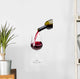 Pouring red wine into a glass Wall Decal