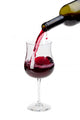 Pouring red wine into a glass Wall Decal