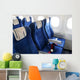 Airplane Interior Wall Decal Design 1