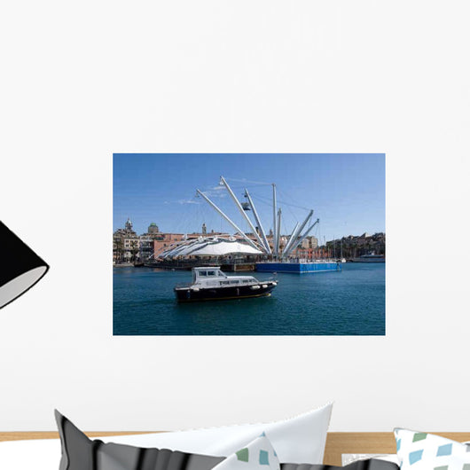 Genova Porto Nuovo Wall Decal