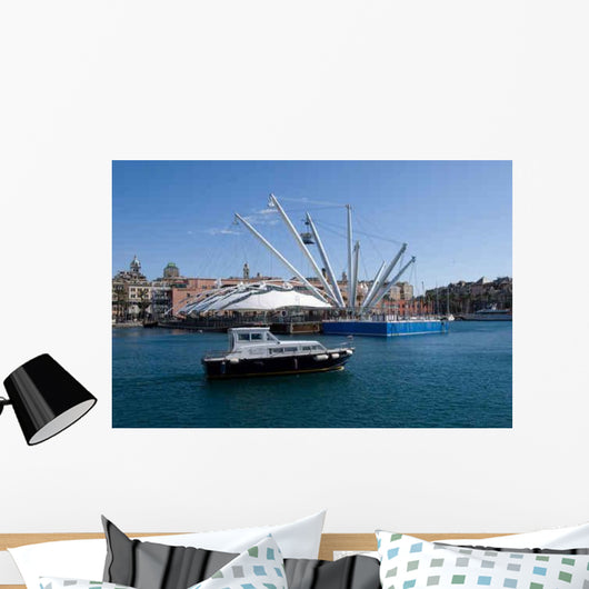 Genova Porto Nuovo Wall Decal