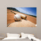 Baseball and Bat Home Wall Decal