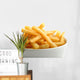 French Fries Detail White Wall Decal