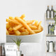 French Fries Detail White Wall Decal