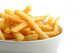 French Fries Detail White Wall Decal