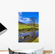 Picturesque Countryside River Wall Decal