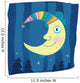Fantasy Night Moon Cartoon Wall Decal