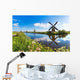 Windmills and Canal Kinderdijk Wall Decal