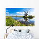 Windmills and Canal Kinderdijk Wall Decal
