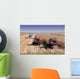 Combines Harvesting Corn Wall Decal