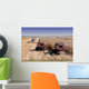 Combines Harvesting Corn Wall Decal