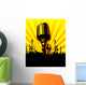 Retro Microphone Wall Decal