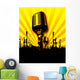 Retro Microphone Wall Decal