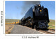 Union Pacific 844 Train Wall Decal