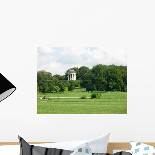 English Garden Munich Wall Decal