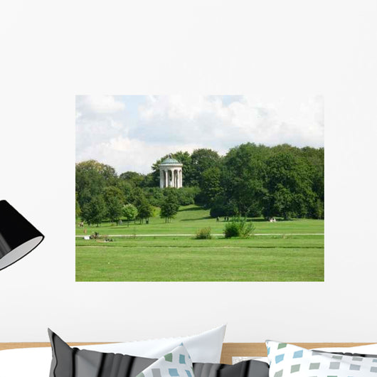 English Garden Munich Wall Decal