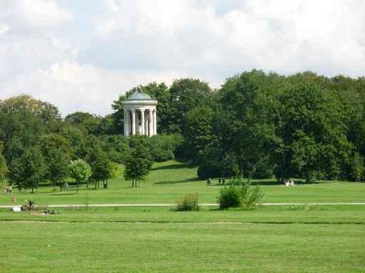 English Garden Munich Wall Decal