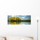 Yellow Tree near River Wall Decal