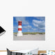 Heligoland Island Dune Wall Decal