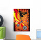 Retro Break Dancer Wall Decal