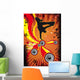 Retro Break Dancer Wall Decal