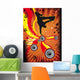 Retro Break Dancer Wall Decal